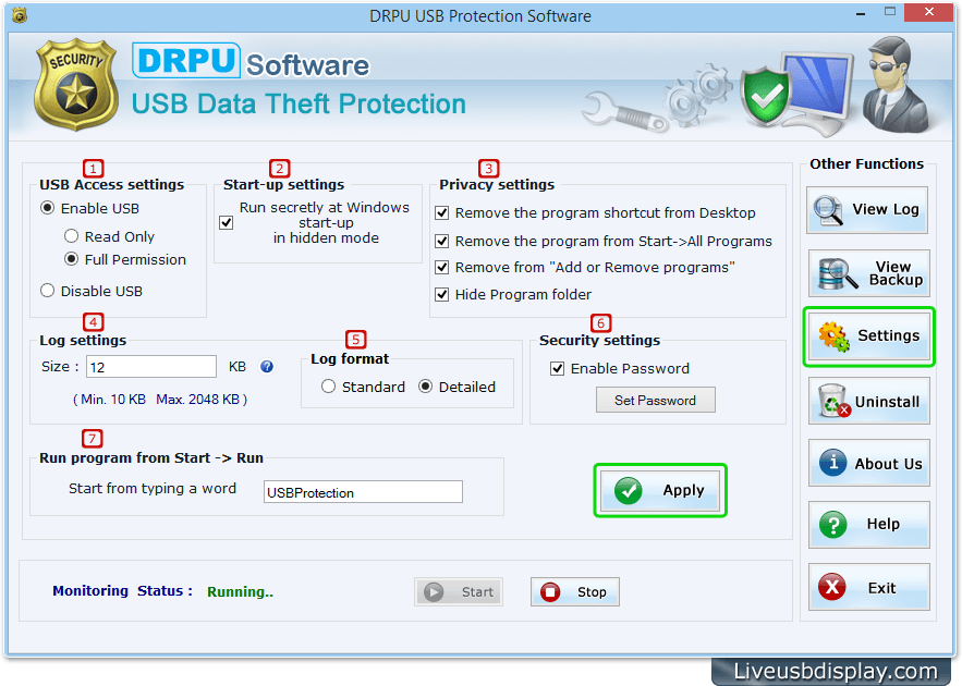 USB Data Theft Protection Software